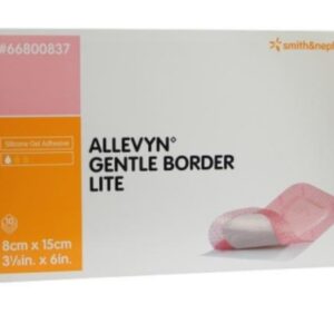 Allevyn Gentle Border Lite 8* 15cm 1ks